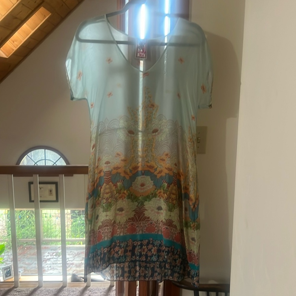 JOHNNY WAS Silk Dress